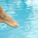 toe in water