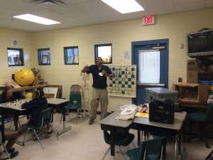 Young in class