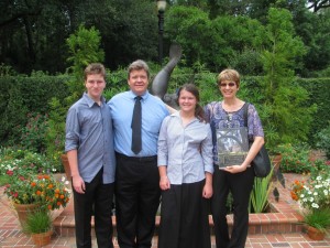 The Kurnik family from left to right: John Stephen, John, Krystyn and Mary.