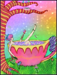 "Spring Cleaning," one of Hamilton's contributions to the latest issue of Florida Virtual school's student-created literary magazine, which centered on the theme "Two Cups of Tea."