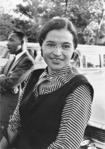 Soft-spoken and reserved, Parks did not want a big to-do about her proposed charter school. She simply wanted to help kids in her neighborhood, and she was uneasy with the possibility the school could become “political.” (Image from Wikimedia Commons)