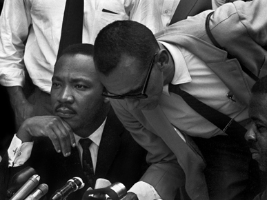 Wyatt Tee Walker, at right, was chief of staff to Martin Luther King Jr. and the first full-time executive director of the Southern Christian Leadership Conference. He was also instrumental in starting the first charter school in New York. He is among many noteworthy bridges between the civil rights and school choice movements.