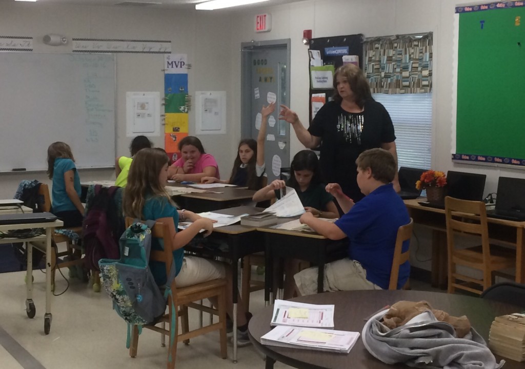 Michelle Sage classroom